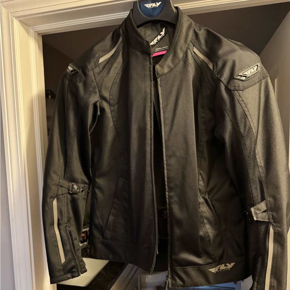 Fly Racing Women's Black Motorcycle Jacket